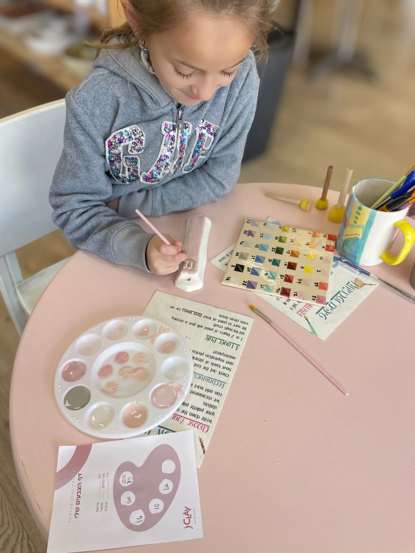 Inside Jay Clay Pottery Studio